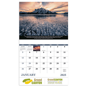 Good Value™ The Power of Nature - Stapled Calendar