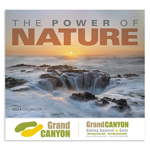 Good Value™ The Power of Nature - Stapled Calendar