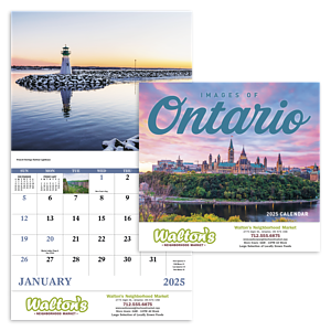 Good Value™ Images of Ontario - Stapled Calendar
