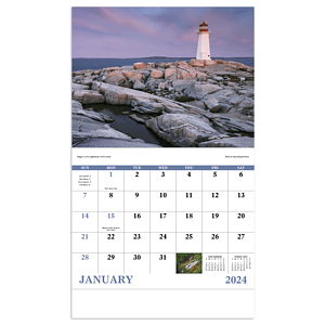 Good Value™ Atlantic Voyages - Stapled Calendar