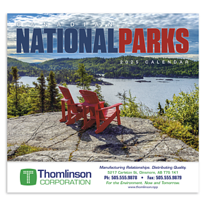 Good Value™ Canadian National Parks - Stapled Calendar