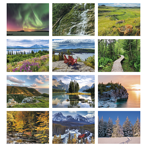 Good Value™ Canadian National Parks - Stapled Calendar