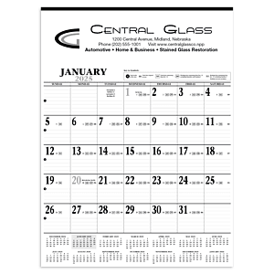 HotLine® Products Large Contractor Calendar
