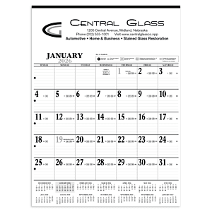 HotLine® Products Large Contractor Calendar