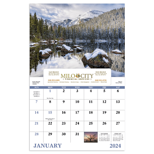 Good Value™ Landscapes of America - Window Calendar