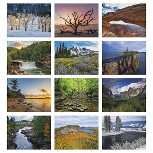Good Value™ Landscapes of America - Window Calendar