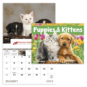 Good Value™ Puppies & Kittens - Window Calendar