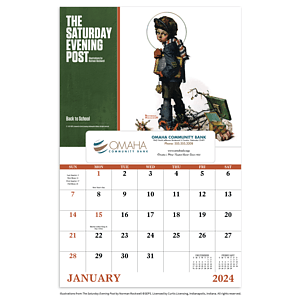 Good Value™ The Saturday Evening Post - Window Calendar
