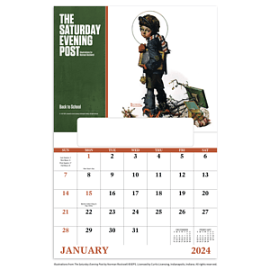Good Value™ The Saturday Evening Post - Window Calendar