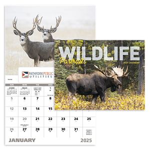 Good Value™ Wildlife Portraits - Window Calendar