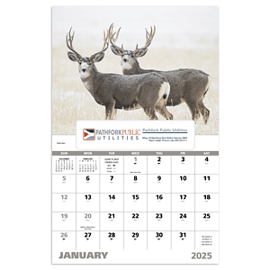 Good Value™ Wildlife Portraits - Window Calendar