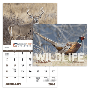 Good Value™ Wildlife Portraits - Window Calendar