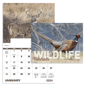 Good Value™ Wildlife Portraits - Window Calendar