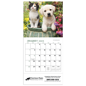 Good Value™ Puppies & Kittens - Mini Calendar