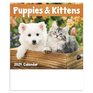 Good Value™ Puppies & Kittens - Mini Calendar