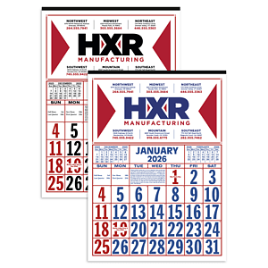 Skinner & Kennedy® Commercial 12-Sheet Calendar