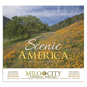 HotLine® Products Scenic America® Appointment Calendar - Stapled