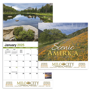 HotLine® Products Scenic America® Appointment Calendar - Stapled