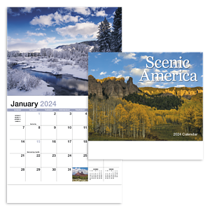 HotLine® Products Scenic America® Appointment Calendar - Stapled