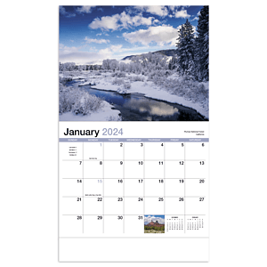 HotLine® Products Scenic America® Appointment Calendar - Stapled