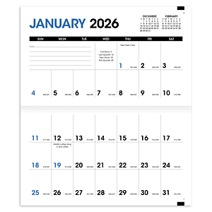 Colorful Impressions Monthly Pocket Planner