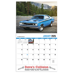 HotLine® Products Street Thunder Appointment Calendar - Stapled