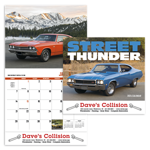 HotLine® Products Street Thunder Appointment Calendar - Stapled
