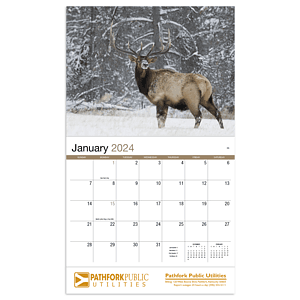 HotLine® Products Wildlife Appointment Calendar - Stapled