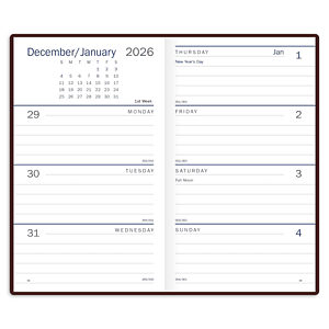 Standard Weekly Pocket Planner