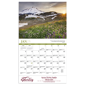 HotLine® Products Reflections (Non-Denominational) Appointment Calendar - Stapled
