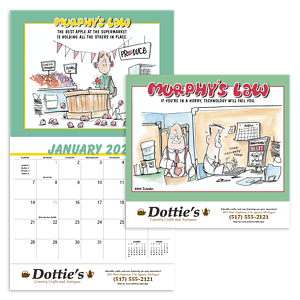 HotLine® Products Murphy's Law Appointment Calendar - Stapled