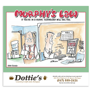 HotLine® Products Murphy's Law Appointment Calendar - Stapled