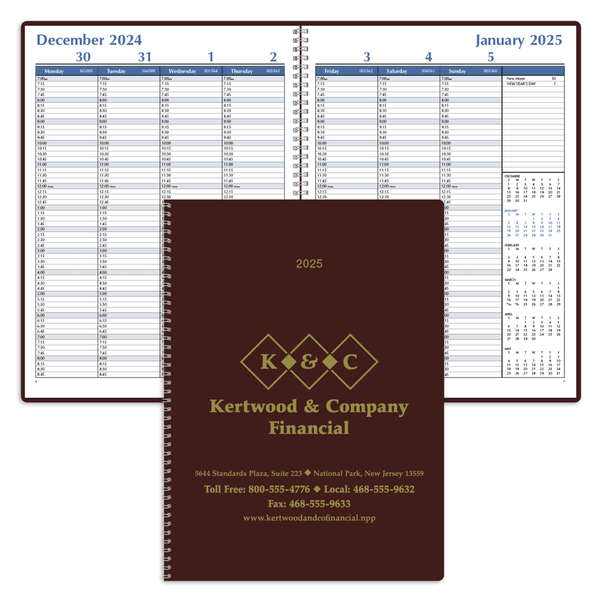 Triumph® Calendars Weekly Time Manager
