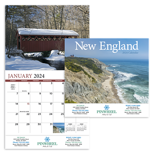 HotLine® Products New England Appointment Calendar - Stapled
