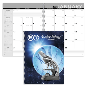 Triumph® Calendars Standard Year Desk Planner with Custom Cover