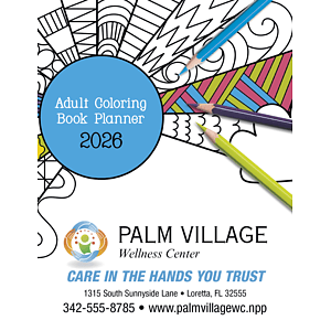 Adult Coloring Book Planner