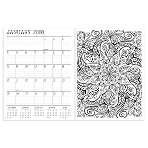 Adult Coloring Book Planner