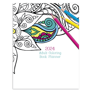Good Value™ Adult Coloring Book Planner