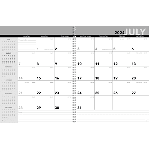 Academic Year Desk Planner with Custom Cover