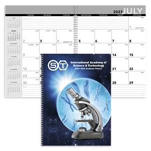 Triumph® Calendars Academic Year Desk Planner with Custom Cover