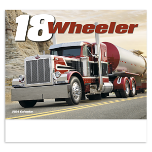 HotLine® Products 18-Wheeler Wall Appointment Calendar - Stapled