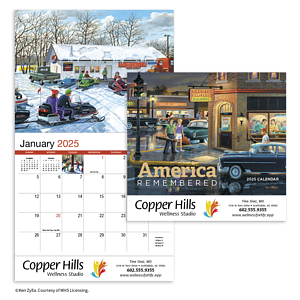 HotLine® Products America Remembered Appointment Calendar - Stapled