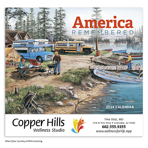 HotLine® Products America Remembered Appointment Calendar - Stapled