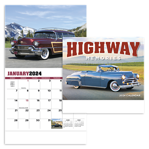 HotLine® Products Highway Memories Appointment Calendar - Stapled