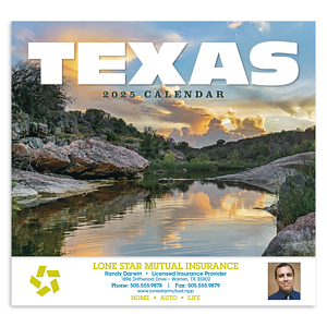 HotLine® Products Texas Appointment Calendar - Stapled