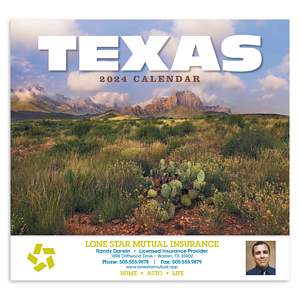 HotLine® Products Texas Appointment Calendar - Stapled