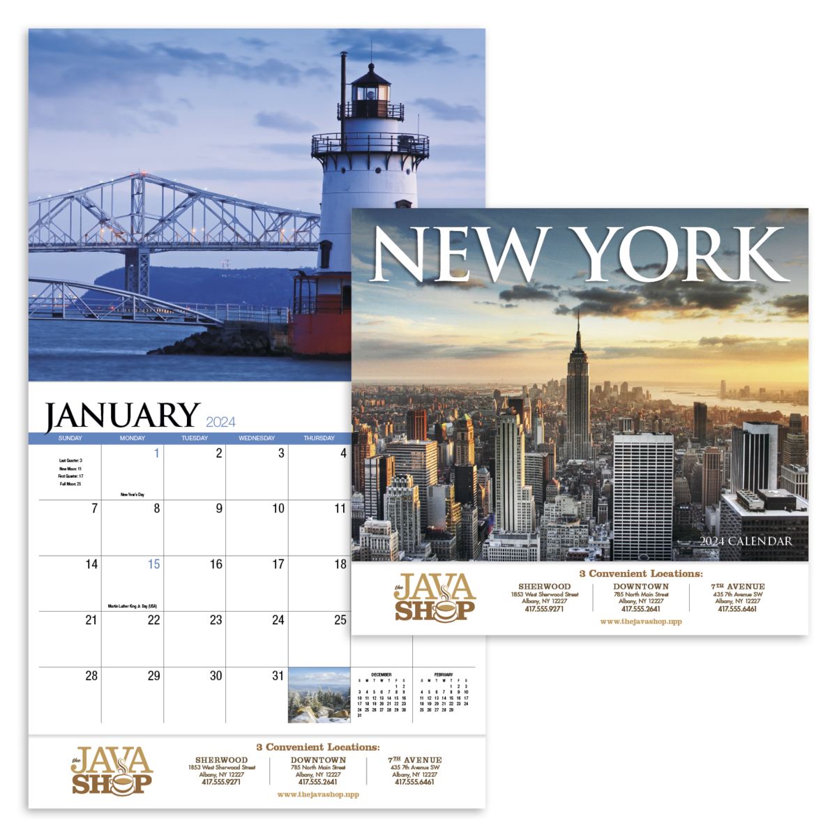 HotLine® Products New York Appointment Calendar - Stapled