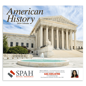 HotLine® Products American History Appointment Calendar - Stapled