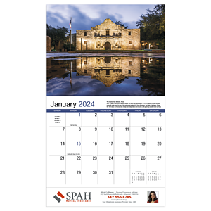 HotLine® Products American History Appointment Calendar - Stapled