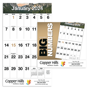 HotLine® Products Big Numbers Appointment Calendar - Stapled